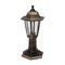 Светильник садово-парковый НТУ 06-60-001 У1 "Оскар 1", столб малый, черный под бронзу, стекло прозрачное, шестигранный, под лампу Е27 LAMPER 602-304