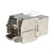 Модуль Keystone Jack RJ-45(8P8C), FTP экранированный, CAT 6, тип 180 градусов, самозажимной REXANT PRO 02-0261