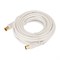Шнур ТВ гнездо - ТВ штекер, 7м, белый REXANT 18-0006