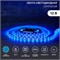 Лента светодиодная 12В, SMD2835, 4,8Вт/м, 60 LED/м, синий, 8мм, 5м, IP20 LAMPER 141-333