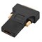 Переходник поворотный, штекер DVI-D - гнездо HDMI REXANT 17-6812