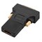 Переходник поворотный, штекер DVI-D - гнездо HDMI REXANT 17-6812