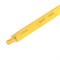 Трубка термоусаживаемая ТУТ нг 8,0/4,0мм, желтая, упаковка 50 шт. по 1м REXANT 20-8002
