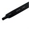 Трубка термоусаживаемая ТУТ нг 9,0/4,5мм, черная, упаковка 50 шт. по 1м REXANT 20-9006