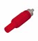 Разъем штекер RCA красный пайка REXANT 14-0403