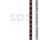 Лента светодиодная 12В, SMD2835, 4,8Вт/м, 60 LED/м, красный, 8мм, 5м, IP20 LAMPER 141-331