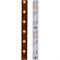 LED лента 5м открытая, 8 мм, IP23, SMD 2835, 60 LED/m, 12 V, цвет свечения желтый LAMPER 141-332