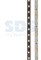 Лента светодиодная 12В, SMD2835, 4,8Вт/м, 60 LED/м, 6500K, 8мм, 5м, IP20 LAMPER 141-335