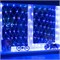 Гирлянда Сеть 1,5х1,5м, прозрачный ПВХ, 150 LED Синий 215-123