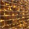Гирлянда светодиодная Занавес 2х3м 760 LED ЗОЛОТОЙ прозрачный ПВХ IP65 постоянное свечение 230В блок в комплекте NEON-NIGHT 235-158