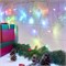 Гирлянда Бахрома (Айсикл), 1,8х0,5м, 48 LED RGB, прозрачный ПВХ, IP20, быстрая смена цвета, 230В, не соединяется 255-009