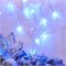 Гирлянда Бахрома (Айсикл), 1,8х0,5м, 48 LED СИНИЕ, прозрачный ПВХ, IP20, свечение с динамикой, 230В, не соединяется 255-013