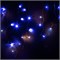 Гирлянда светодиодная Бахрома (Айсикл) 4,0х0,6м 128 LED СИНИЙ черный каучук 2,3мм IP67 эффект мерцания 230В нужен блок 315-000 NEON-NIGHT 255-233
