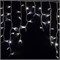 Гирлянда светодиодная Бахрома (Айсикл) 5,6x0,9м 240 LED БЕЛЫЙ белый каучук 3,3мм IP67 постоянное свечение 230В нужен блок 315-001 NEON-NIGHT 255-285
